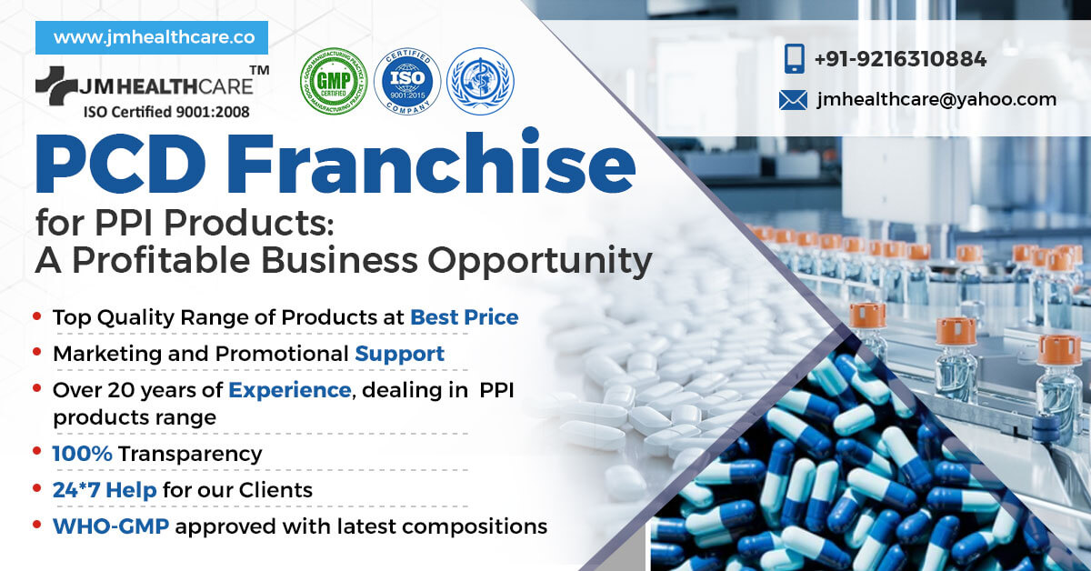 Top PCD Pharma Franchise Company for PPI Products Range