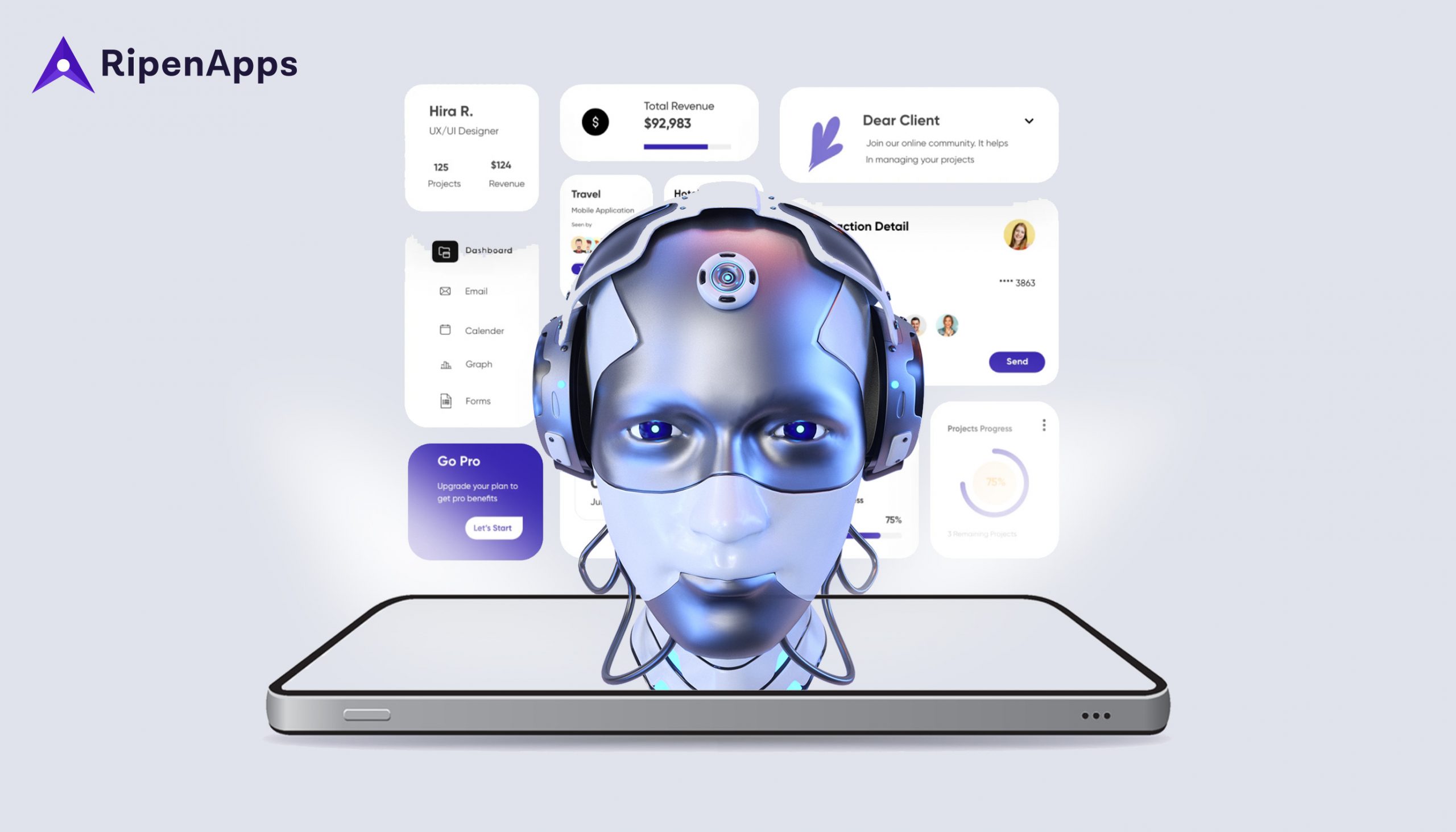 AI in Mobile App Development: Explanation, Examples and Benefits
