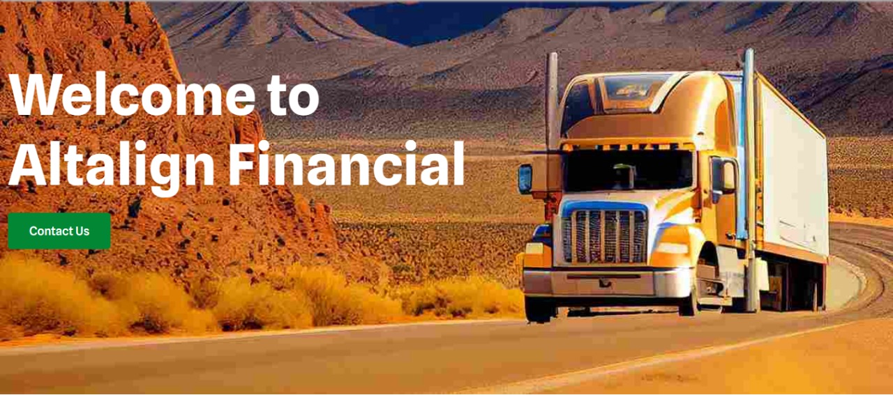 Truck & Heavy Equipment Financing Canada: Altalign Financial