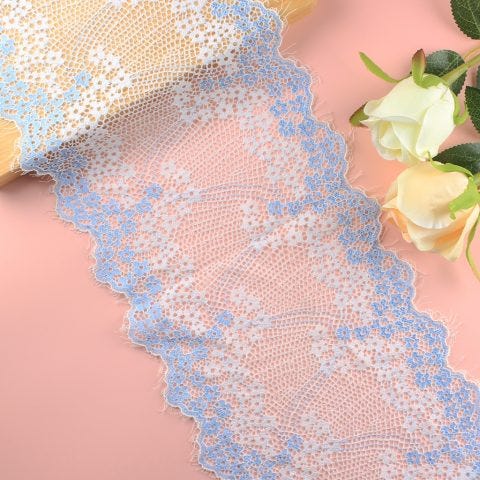 Versatile Crafting: Elastic Lace Trim and Lace Trim For Sewing | by Amainlace | Jul, 2024 | Medium