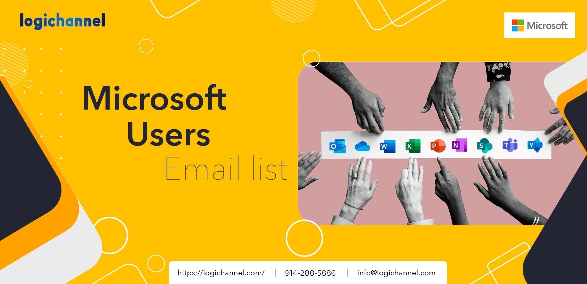 Microsoft Users Email List | Microsoft Customers Database | LogiChannel