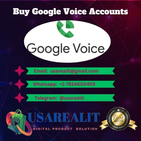 Buy Google Voice Accounts-active account