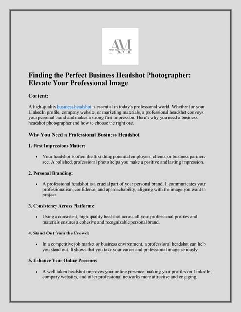 Finding the Perfect Business Headshot Photographer.pdf