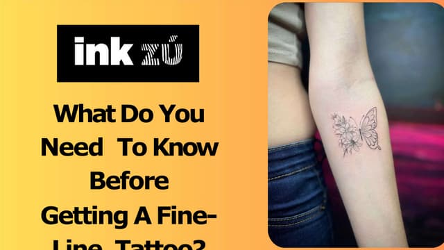 What Do You Need To Know Before Getting A Fine-Line Tattoo? | PPT