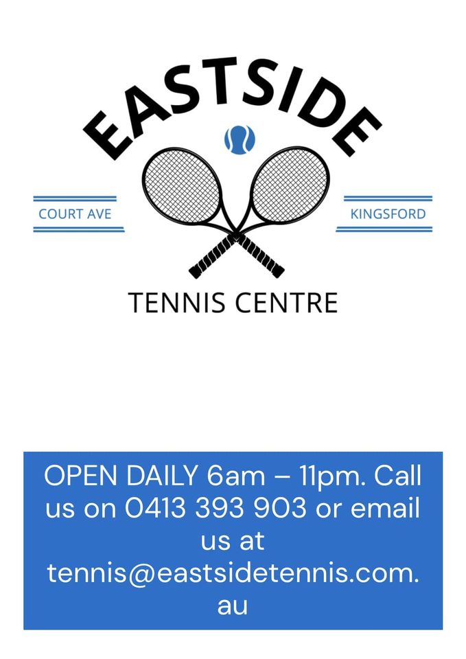 Eastside Tennis Centre Cover Image