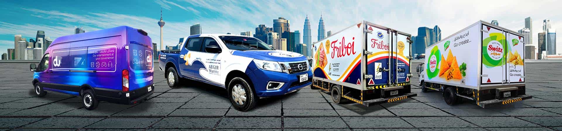 Vehicle Branding Company Dubai | Printzone