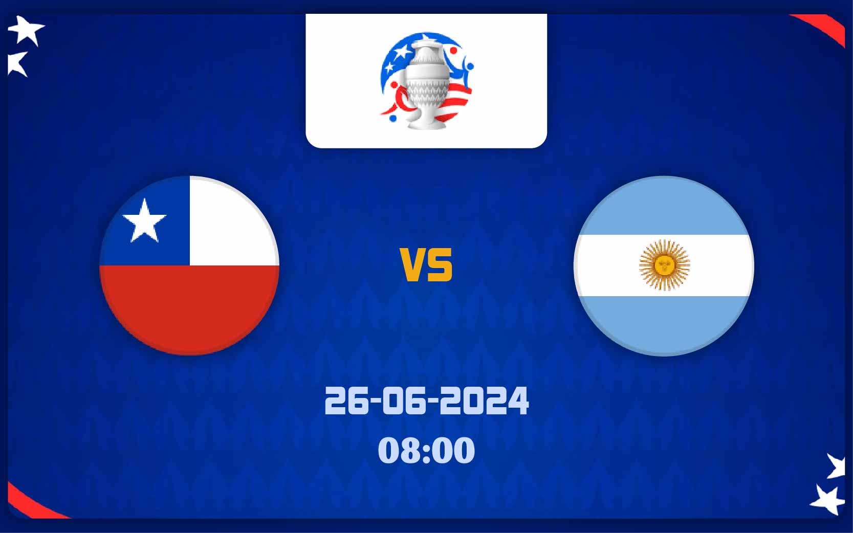Soi kèo Chile vs Argentina, 08h00 ngày 26/6/2024
