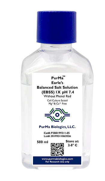 Earle's Balanced Salt Solution (EBSS) - PurMa Biologics