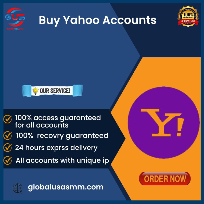 Buy Yahoo Accounts - 100% PVA & Safe Accounts of US,UK,CA