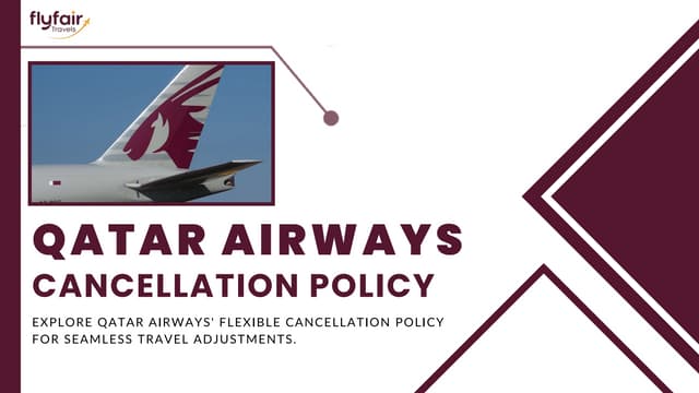 +1 (800) 416-8919 - Qatar Airways Cancellation Policy: Everything You Need to Know! | PPT