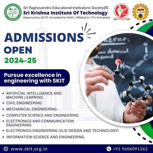 Top Engineering Institute in Bangalore: Sri Krishna Institute of Technology | by Sri krishna Institute of Technology | Jul, 2024 | Medium