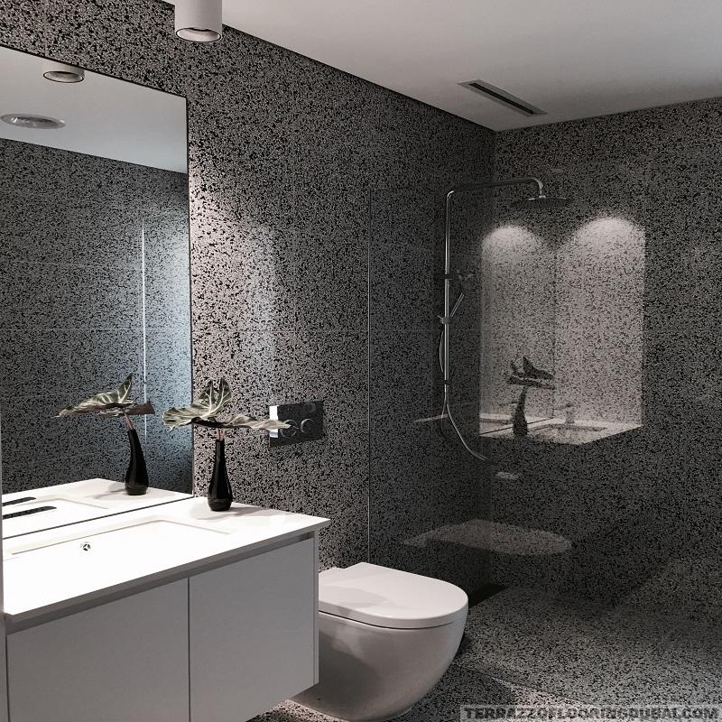 Black Terrazzo Tile in Dubai & UAE @ Grab your best Discount