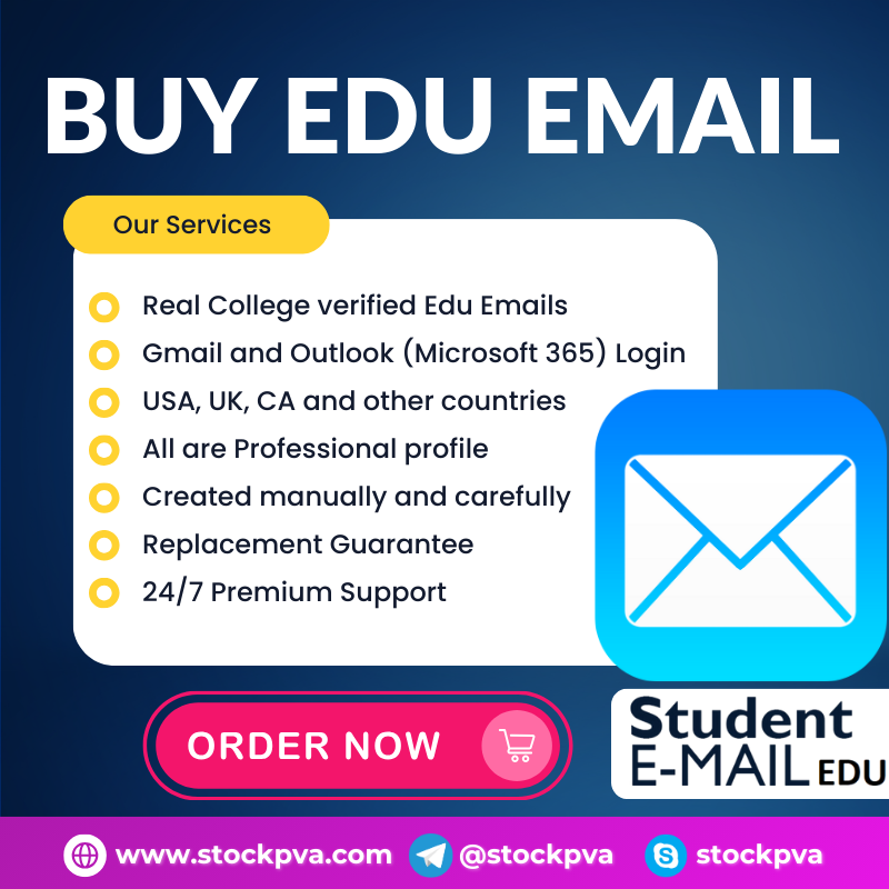 Buy Edu Emails - 100% Works With Amazon Prime, Azure & More