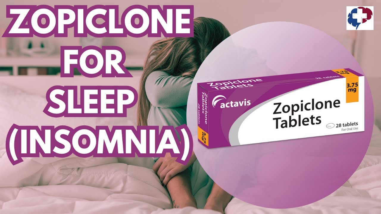 Zopiclone 3.75 mg Pill : A Comprehensive Guide