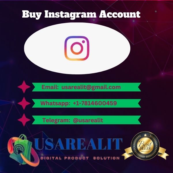 Buy Instagram Account- new And Old Account