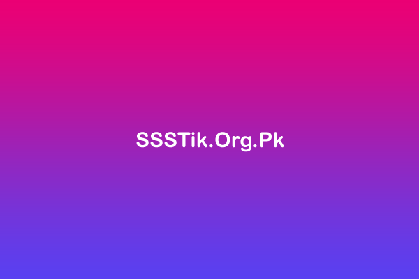 sssTikTok - Download TikTok video without watermark online