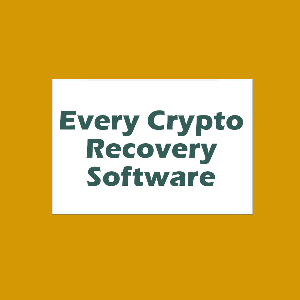 Crypto Recovery Software Online