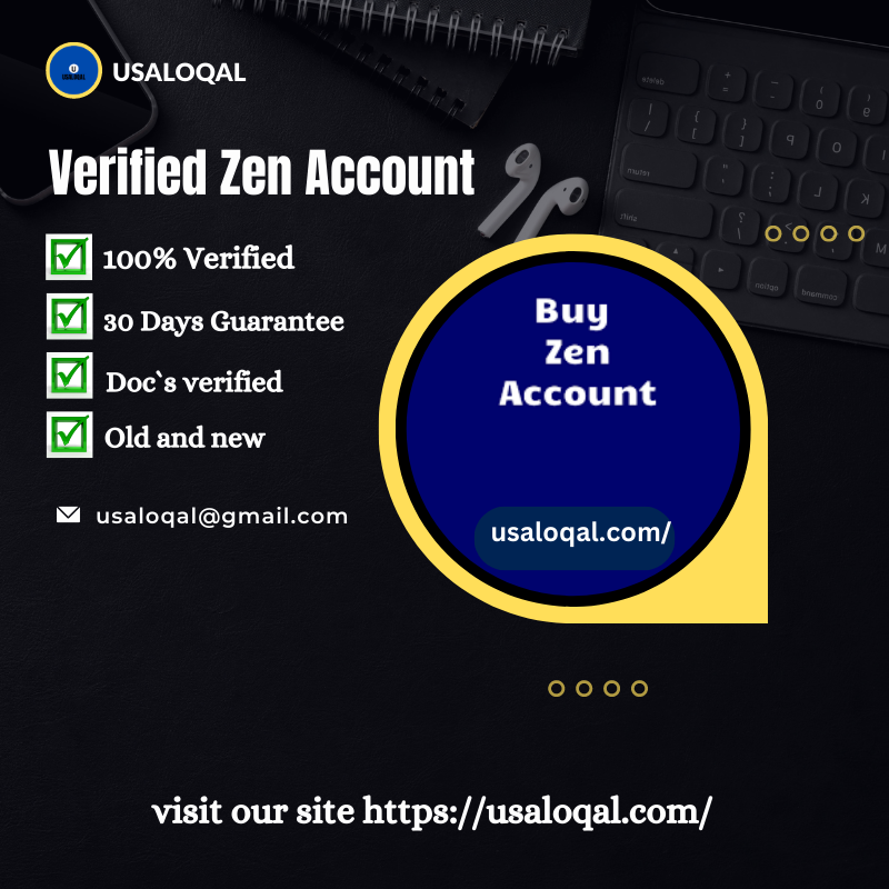 Buy Zen Verified Accounts - 100% Verification Details Added