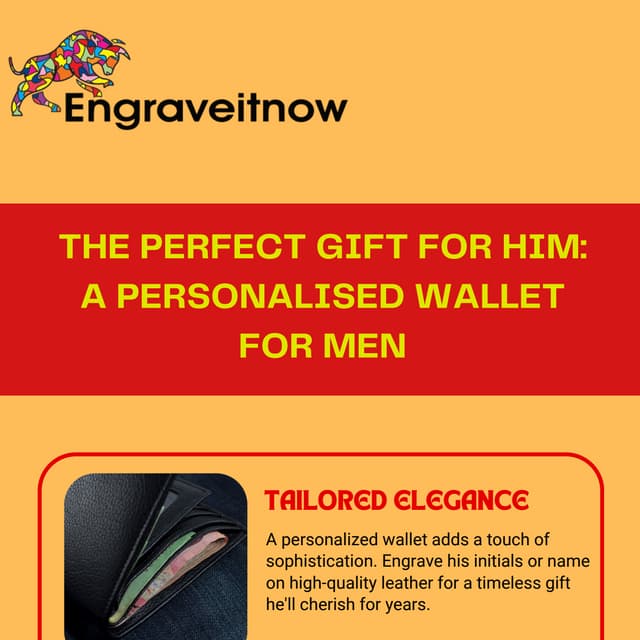 The Perfect Gift for Him: A Personalised Wallet for Men | PDF