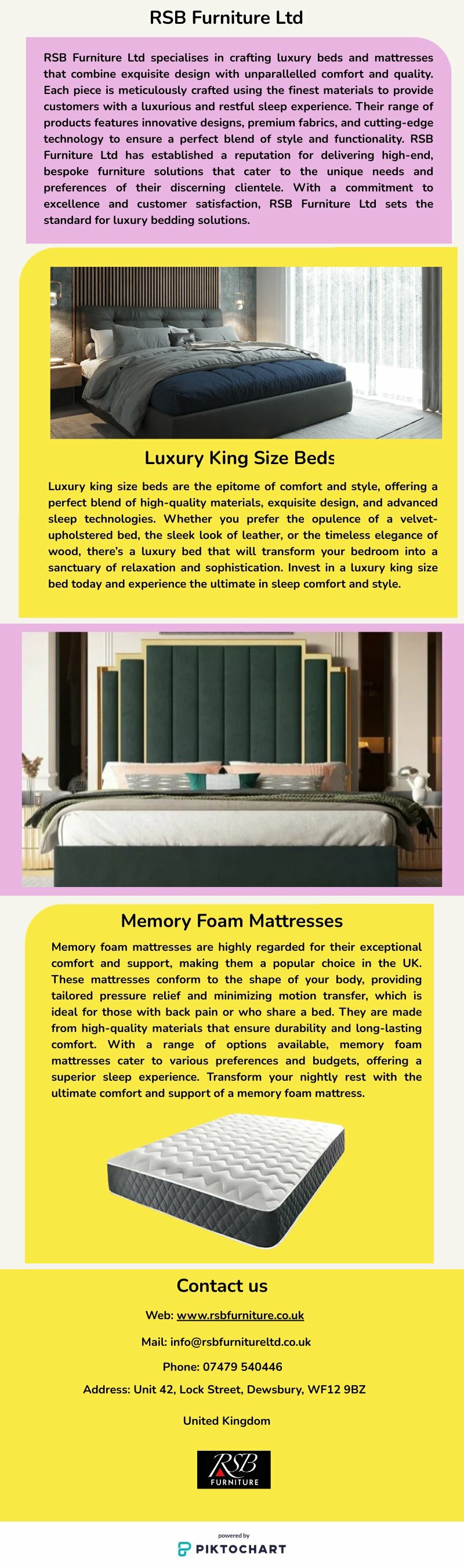 Luxury King Size Beds That Redefine Comfort and Style | Piktochart Visual Editor