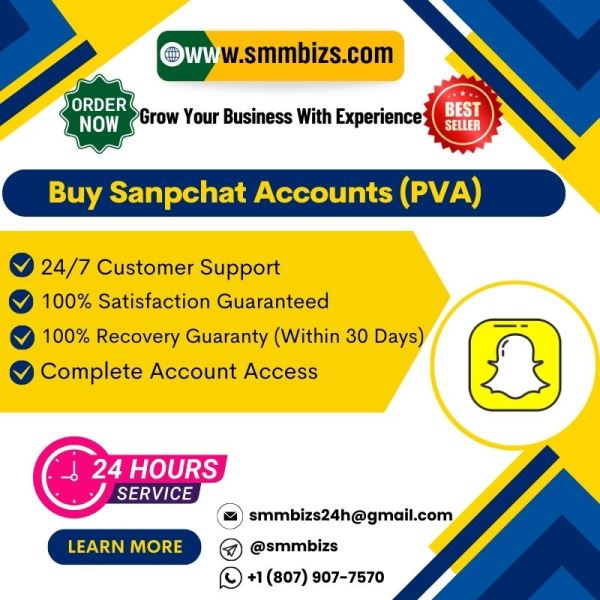 Buy Snapchat Accounts - SMM BIZS is your Trusted Business Partner