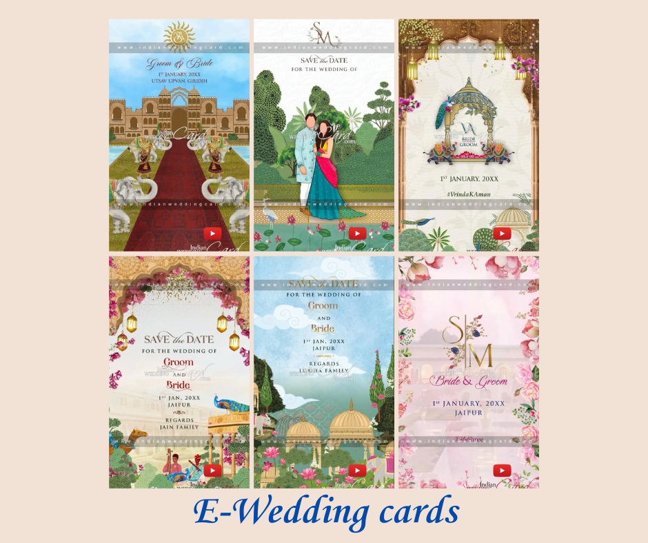 E-Wedding Invites: Embracing the Digital Wedding Cards | Indian Wedding Card