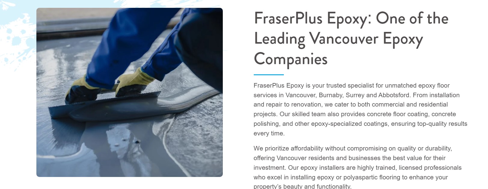 Fraser Plus Epoxy Cover Image