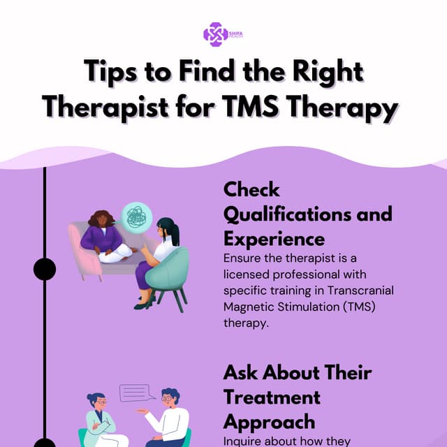 Tips to Find the Right Therapist for TMS Therapy