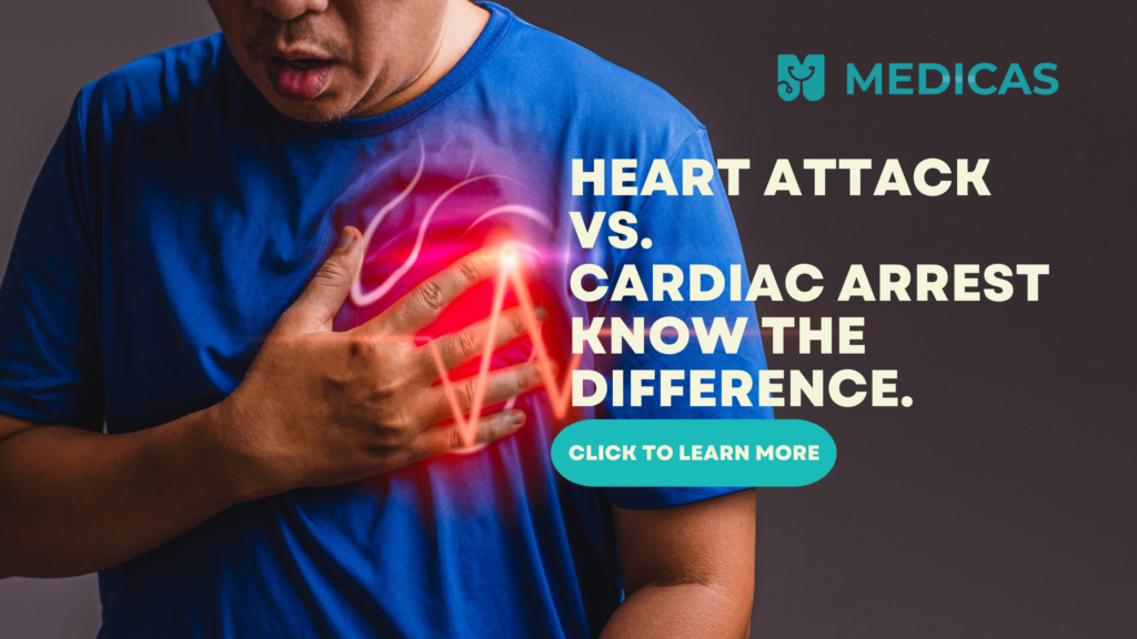 Heart Attack vs Cardiac Arrest - Know the Differences | Medicas