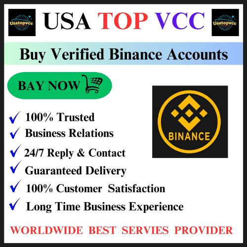 Buy Verified Binance Accounts - 100% US,UK & CA Verified.