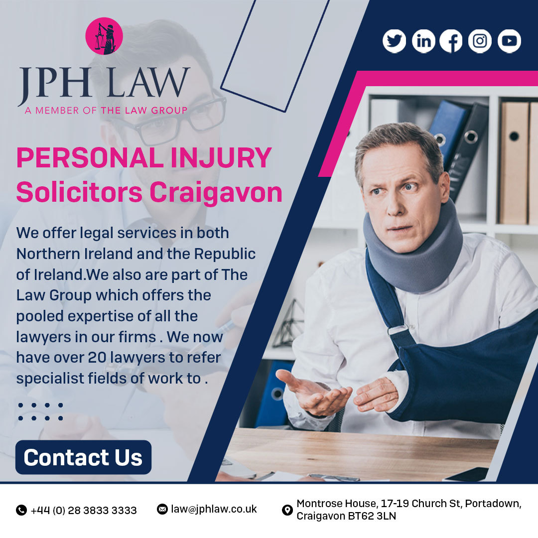 Expert Personal Injury Solicitors in Portadown - Get Justice Now