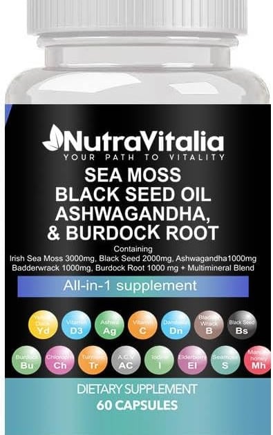 Nutravitalia sea moss supplement | NutraVitalia