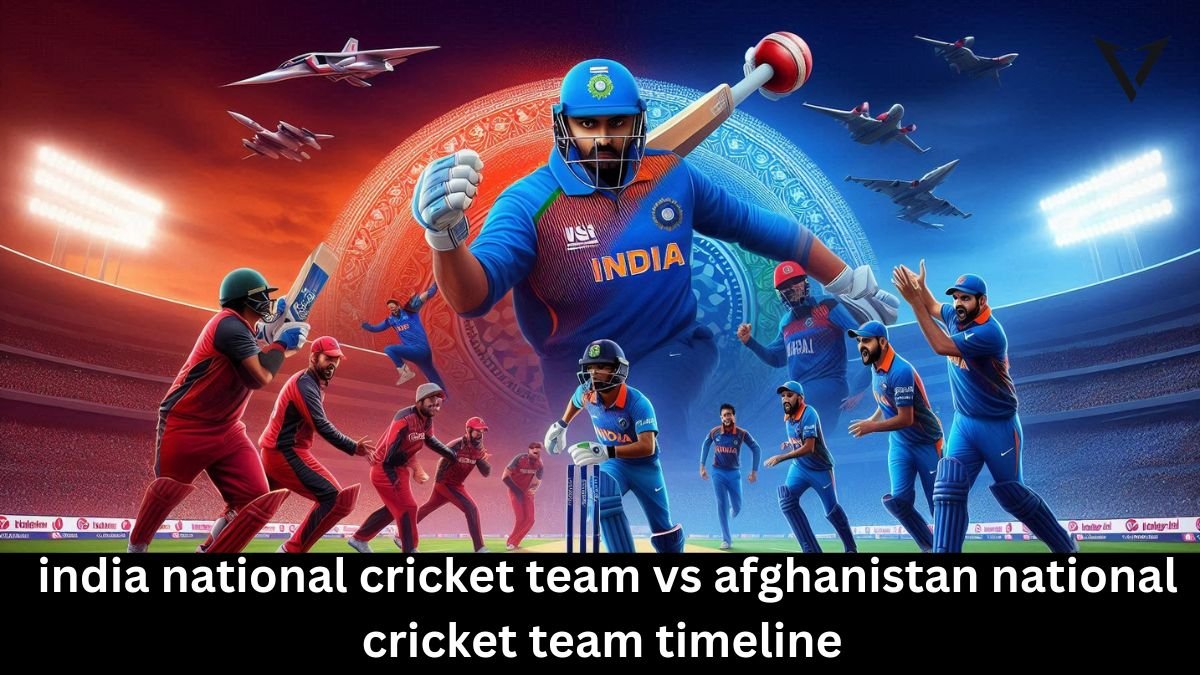 India national cricket team vs afghanistan national cricket team timeline