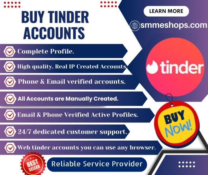 Buy Tinder Accounts-all Country 100% Genuine And Safe