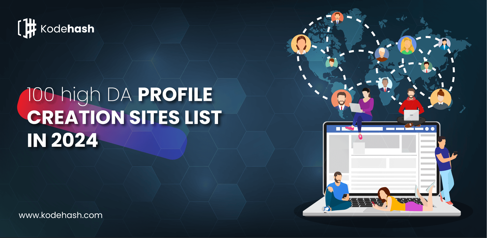 100 High DA Profile Creation Sites List In 2024