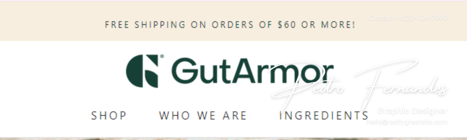 Gut Armor - Health & Wellness - Business Marketing