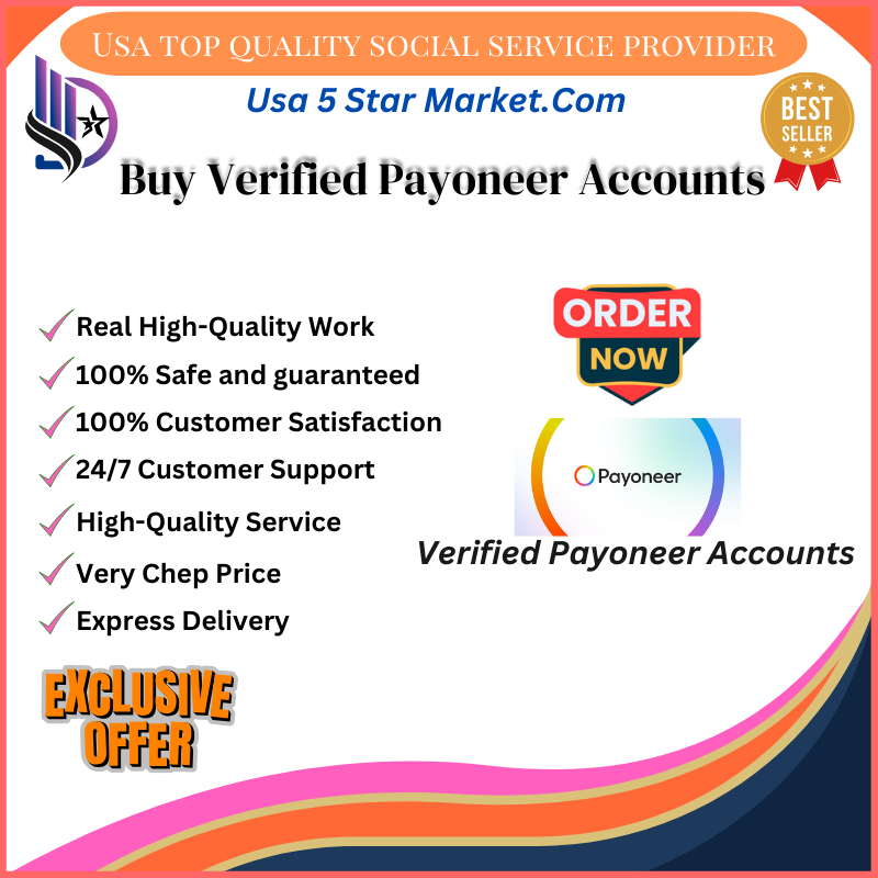 Buy Verified Payoneer Accounts-➤ Available Countries: USA, CA, UK, Chile, and Others