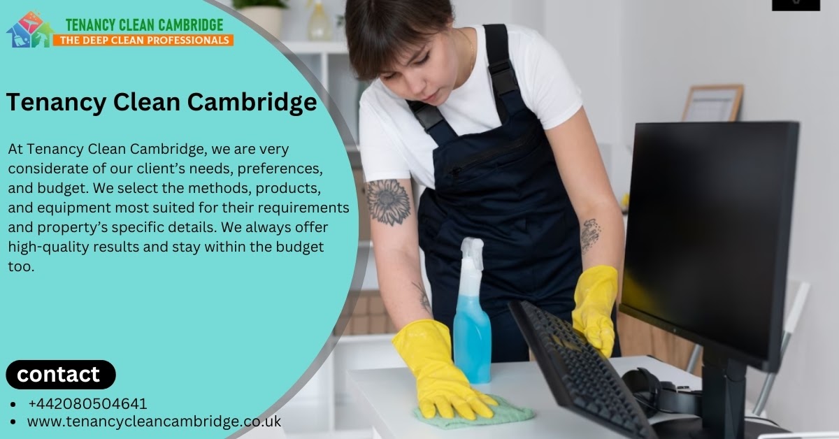 Premier Tenancy Cleaning Service in Cambridge