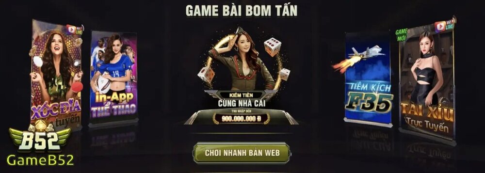 Game bài bom tấn B52 CLUB Cover Image