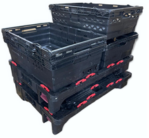 Choosing Between Pallet Boxes and Stackable Plastic Boxes to Store Things | Plastic Box Sales