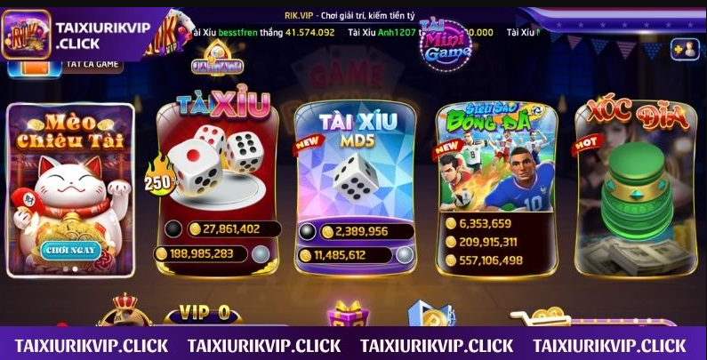 Tài Xỉu RIKVIP Link Tải Game RIK VIP Tài Xỉu Cover Image