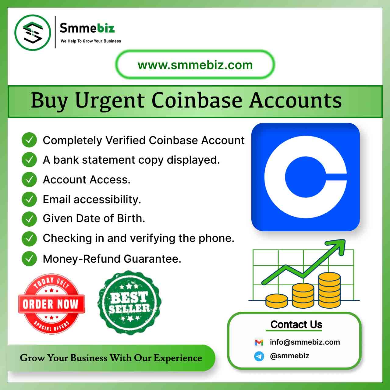 Buy Coinbase Account 2024 - Smme Biz