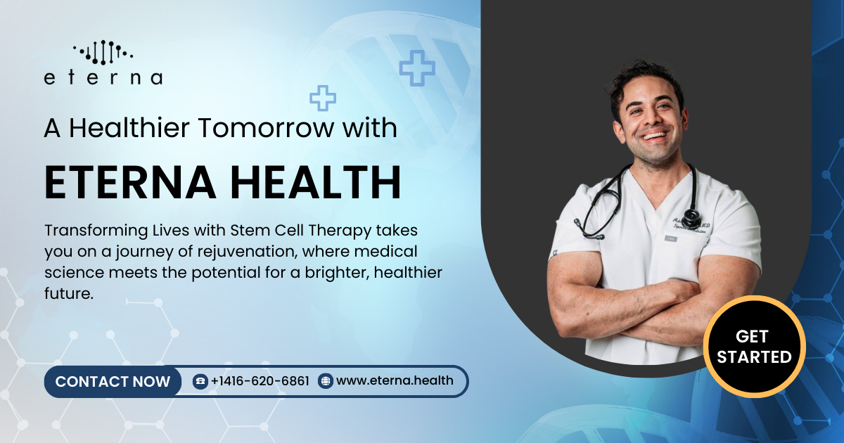 Dr. Adeel Khan: Stem Cell Therapy Specialist - Eterna Health