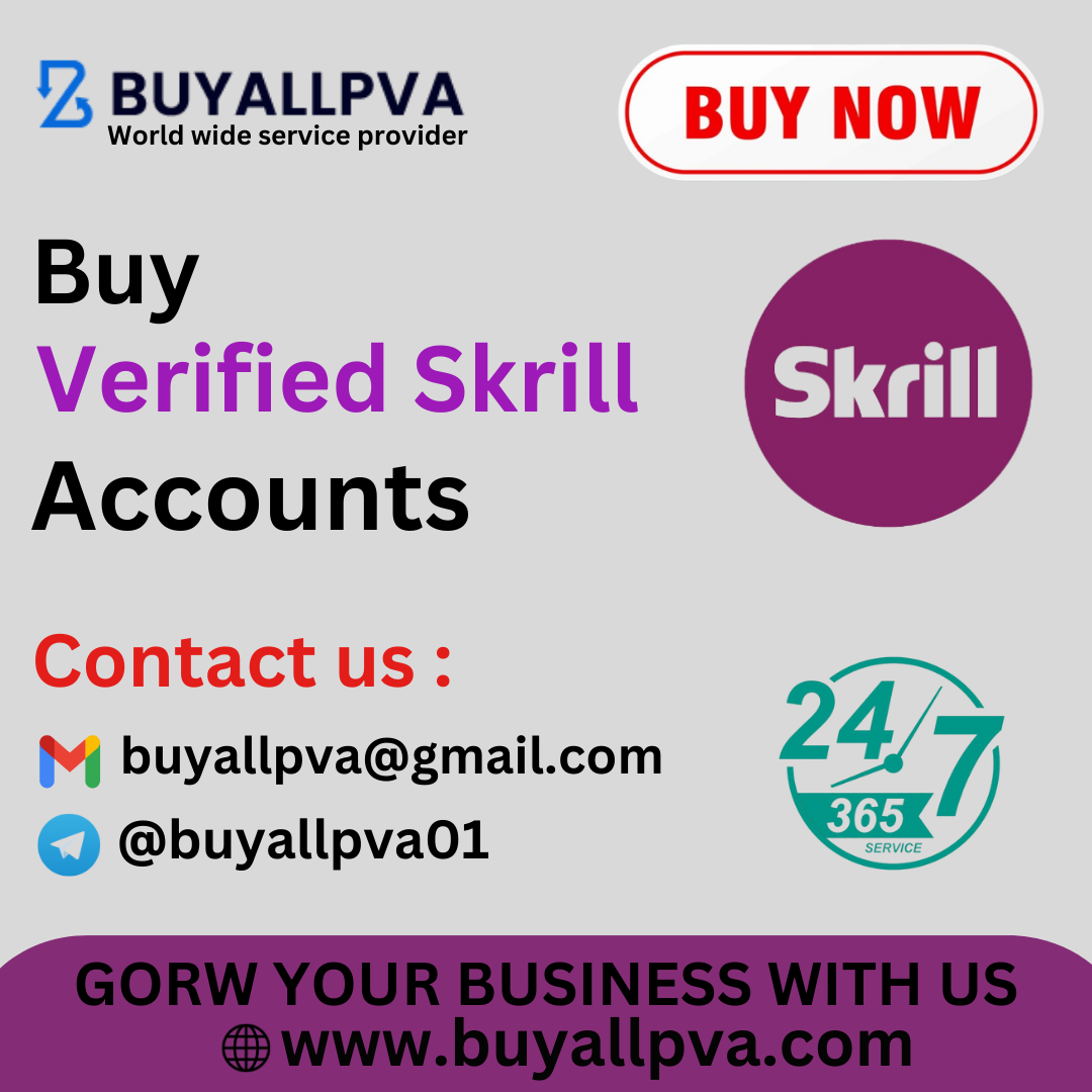 Buy Verified Skrill Accounts -