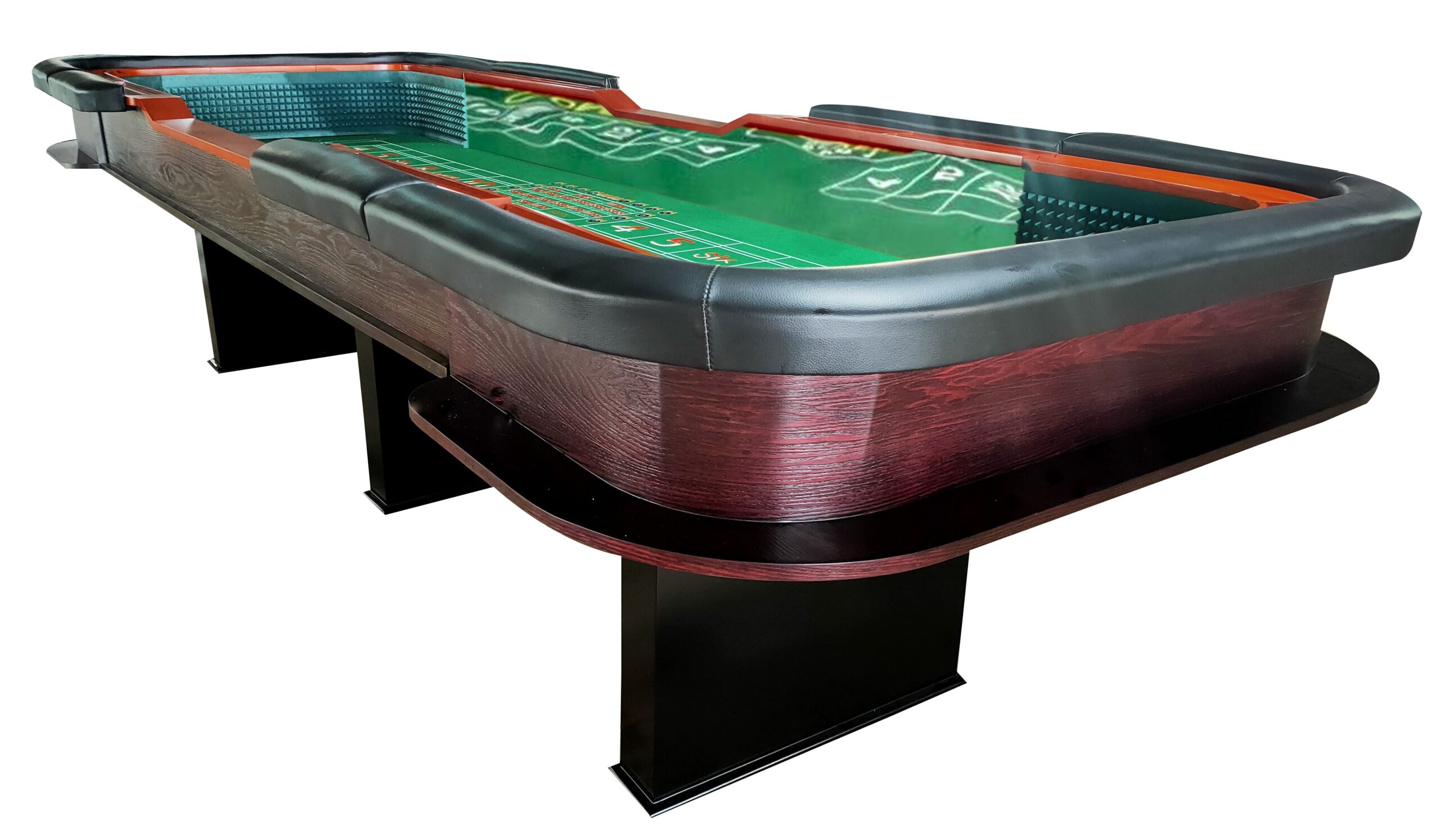 Home Portable Craps Tables - Upgraded 120" Green Felt