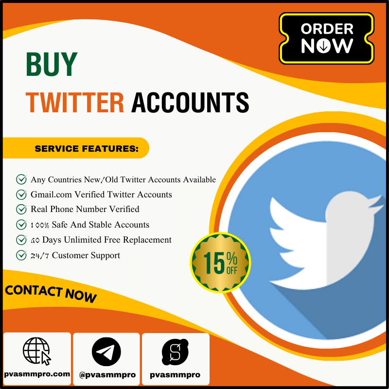 Buy Twitter Accounts - Verified & Active Profiles Best Price