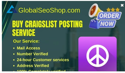 Craigslist Success: Boost Your Business with Professional Posting Services! | by Buy Verified PayPal Accounts | Medium