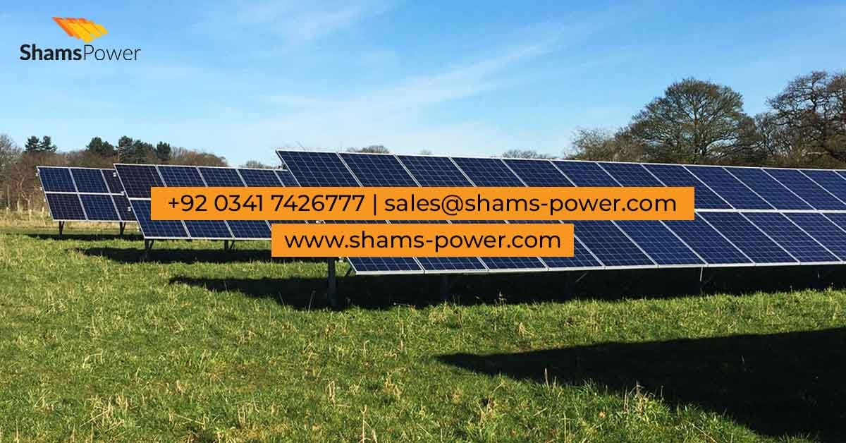 Solar Power System in Pakistan with Shams Power for the Industrial Sector