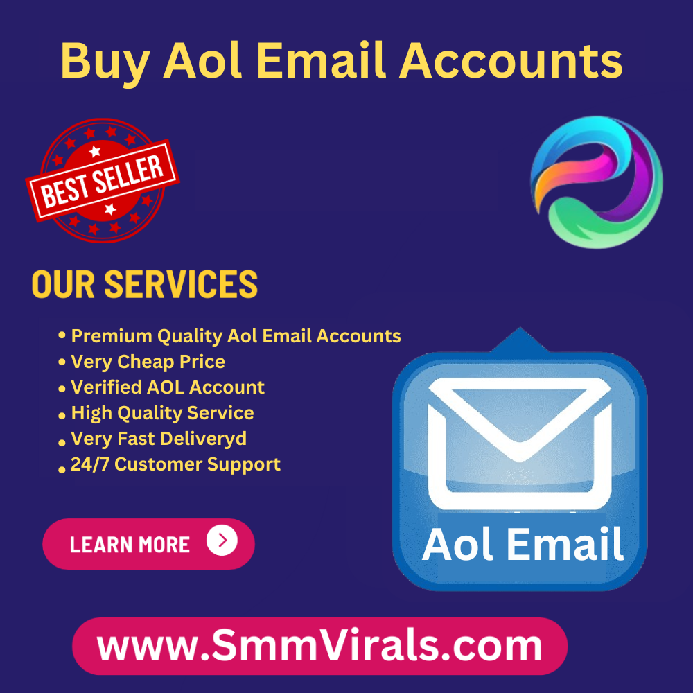 Buy Aol Email Accounts - Bulk (PVA, Old)