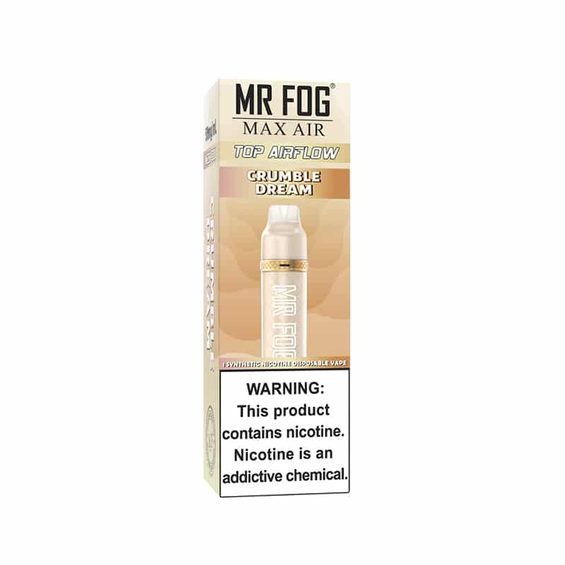 Crumble Dream - Mr Fog Max Air 3000 Puffs Disposable Vape